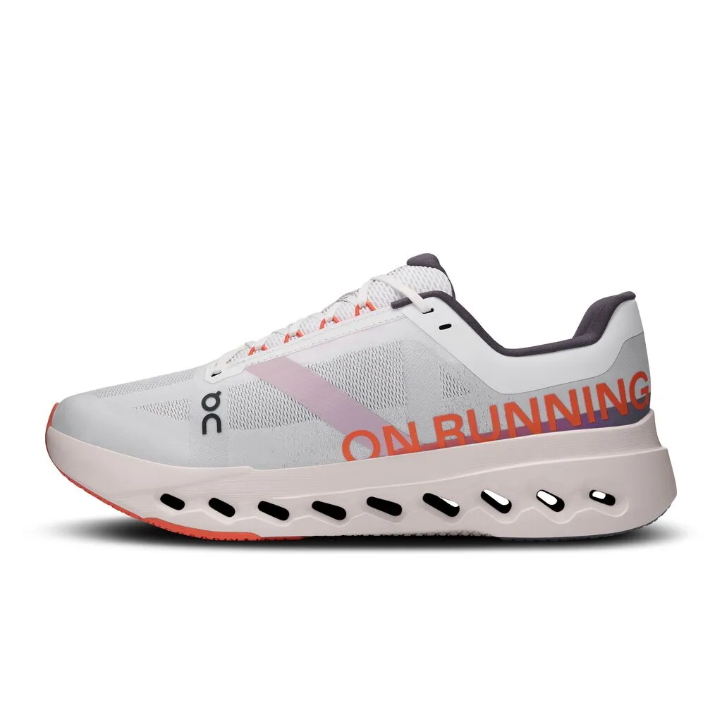 On Men's Cloudsurfer Next Running Shoes White / Flame