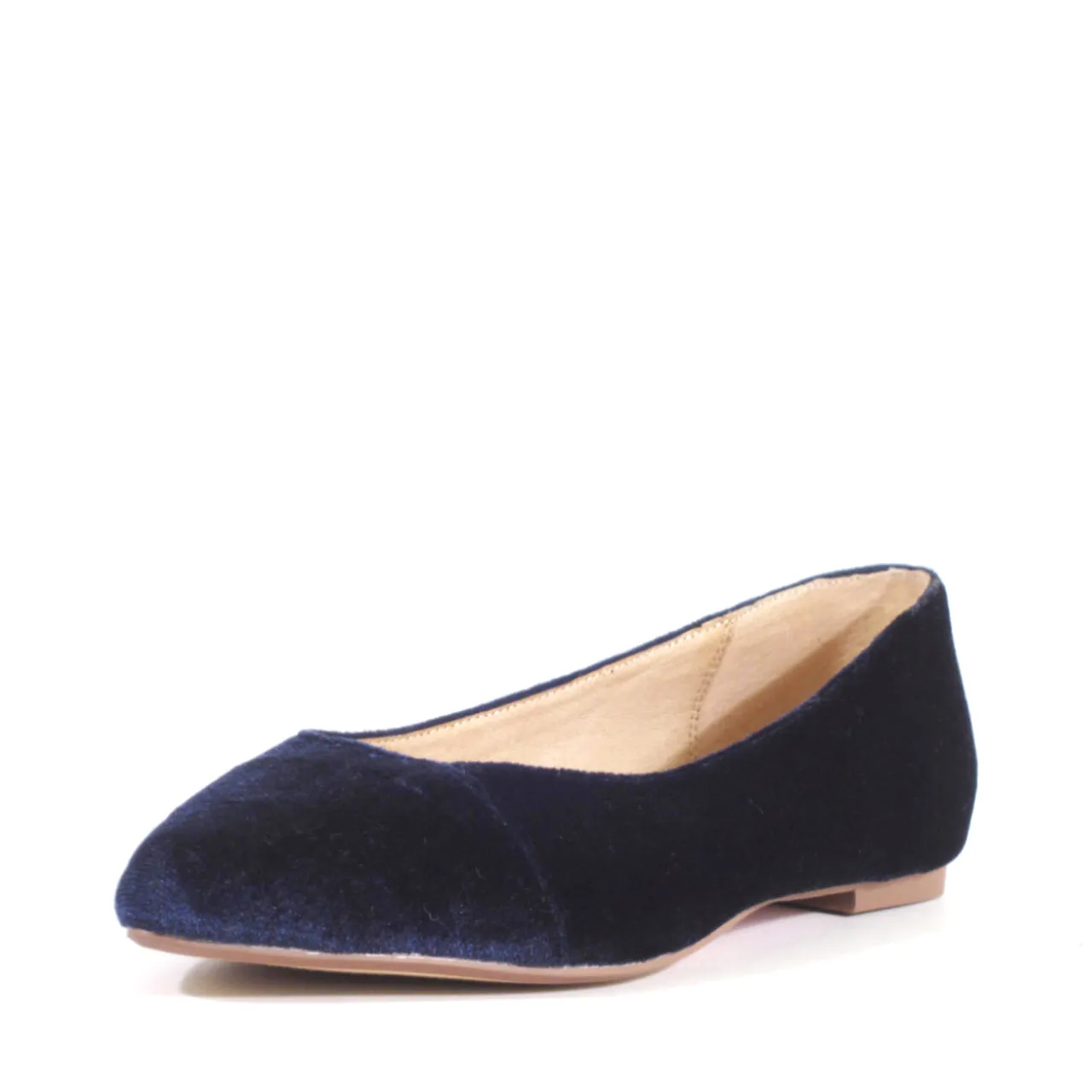 Pammy Velvet Ballet Flats