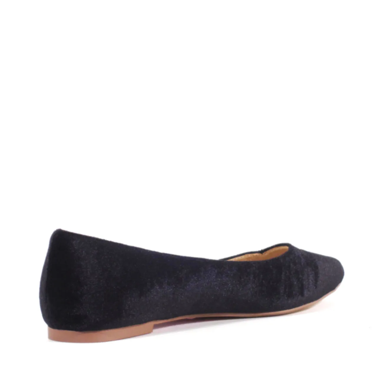 Pammy Velvet Ballet Flats