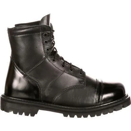 Rocky Men's Side Zipper Jump Duty Boot - Black - FQ0002091