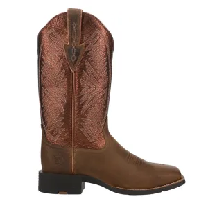 Round Up Ruidoso Embroidery Square Toe Cowboy Boots