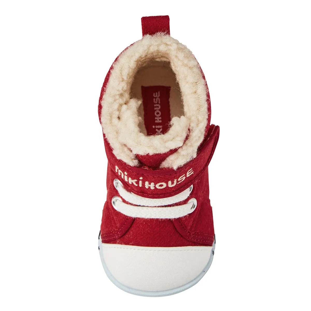 Sherpa-Lined High Top First Walker shoes