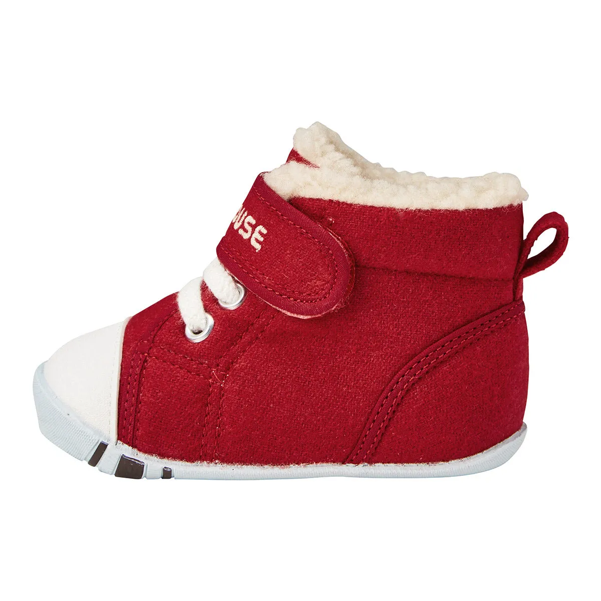 Sherpa-Lined High Top First Walker shoes