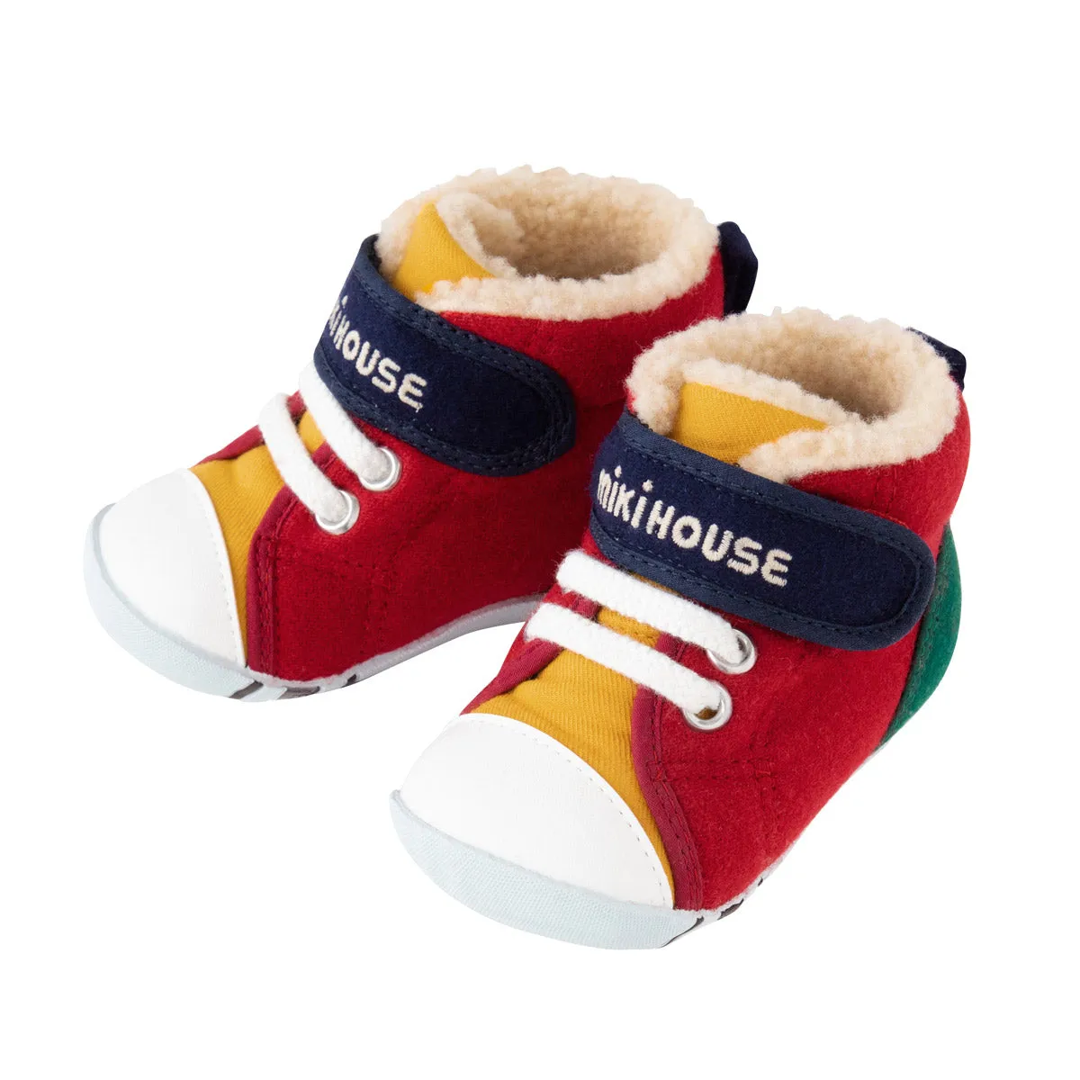 Sherpa-Lined High Top First Walker shoes