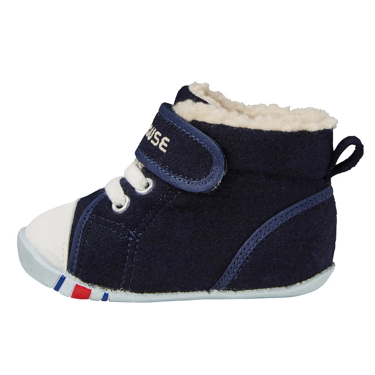 Sherpa-Lined High Top First Walker shoes