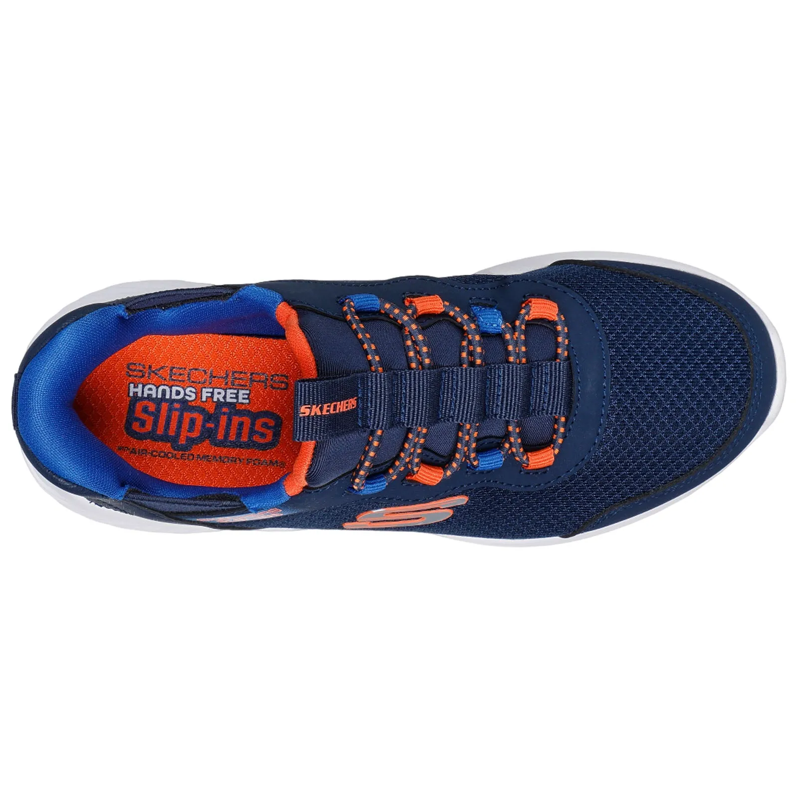 Skechers Junior Bounder Brisk Burst Slip-Ins Trainers