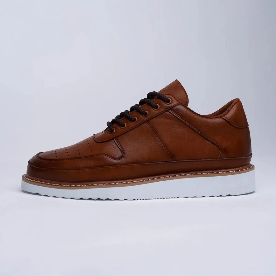 TAYNO: Blaze Low Top Leather Sneaker