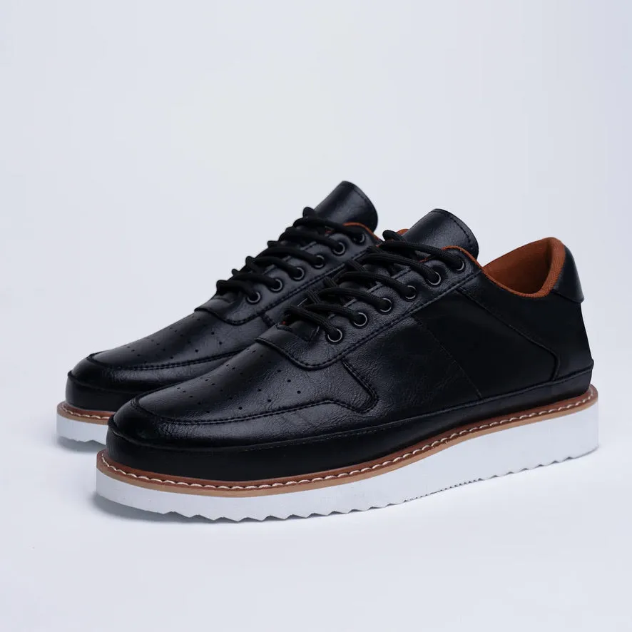 TAYNO: Blaze Low Top Leather Sneaker