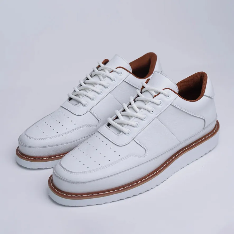 TAYNO: Blaze Low Top Leather Sneaker