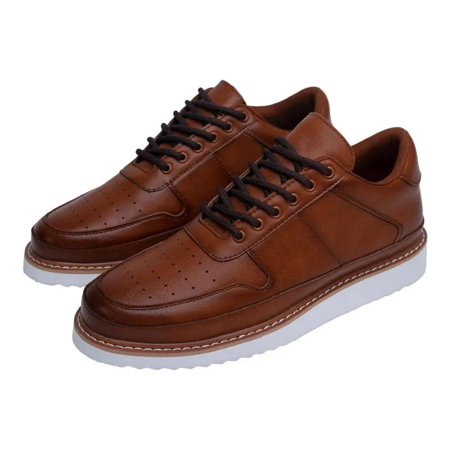 TAYNO: Blaze Low Top Leather Sneaker