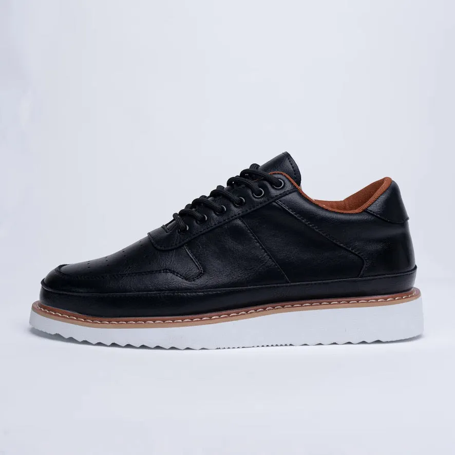 TAYNO: Blaze Low Top Leather Sneaker