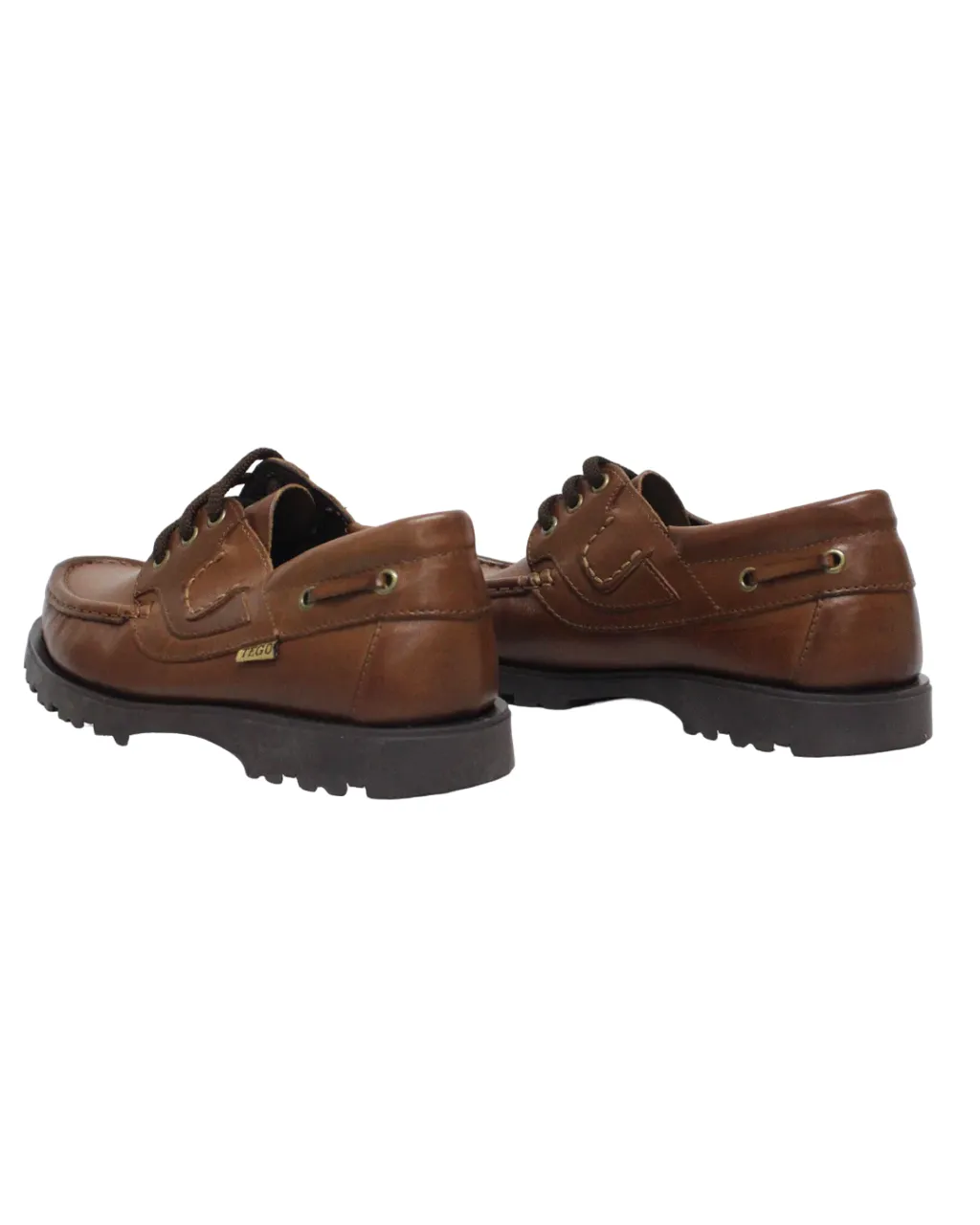 TEGO Mid Brown Leather Shoes