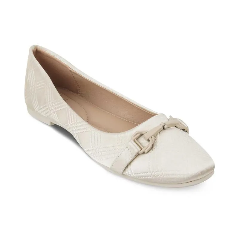 tresmode 239-ROGER Beige Women Flat Ballerina EU/36 UK/3