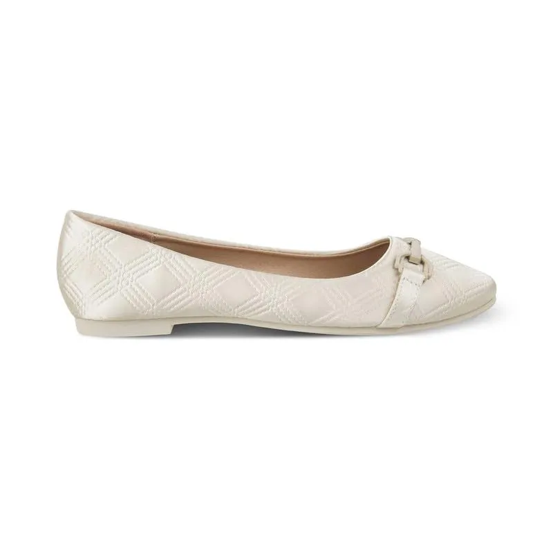 tresmode 239-ROGER Beige Women Flat Ballerina EU/36 UK/3