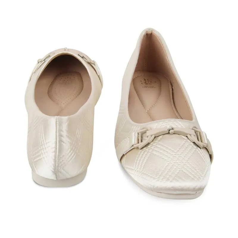 tresmode 239-ROGER Beige Women Flat Ballerina EU/36 UK/3