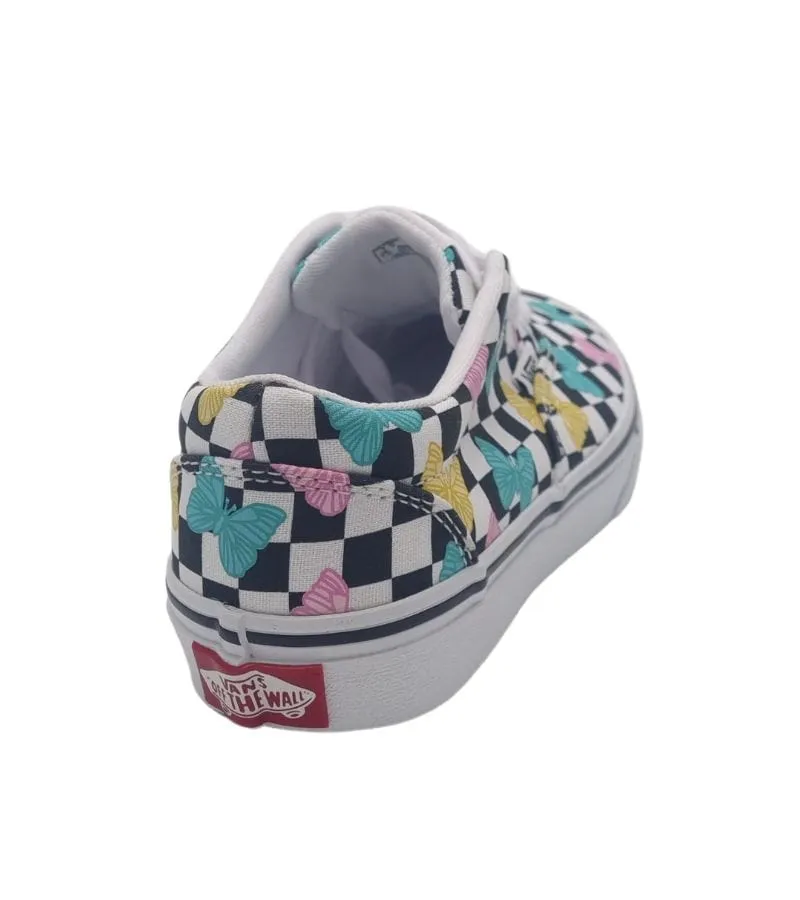 Vans Girls Butterfly Checkered Shoe VN0A5JLSJBW1