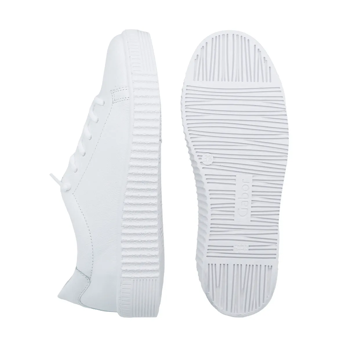 Walaa White Soft Walking Sneakers