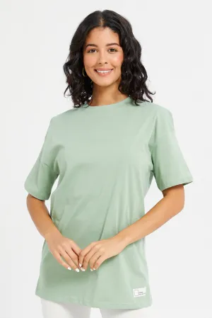 Woman Mint Active T-Shirt