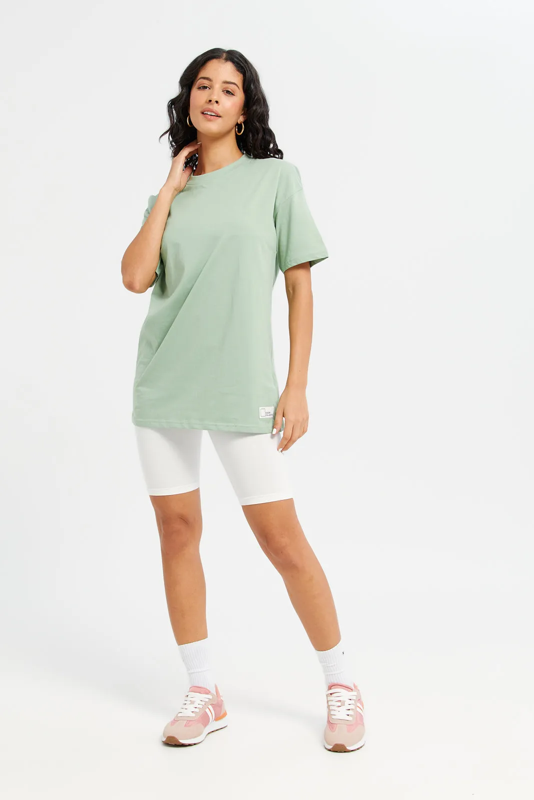 Woman Mint Active T-Shirt