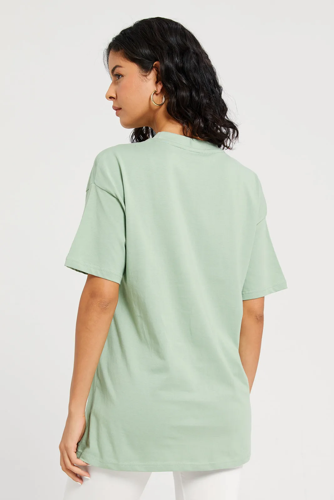 Woman Mint Active T-Shirt