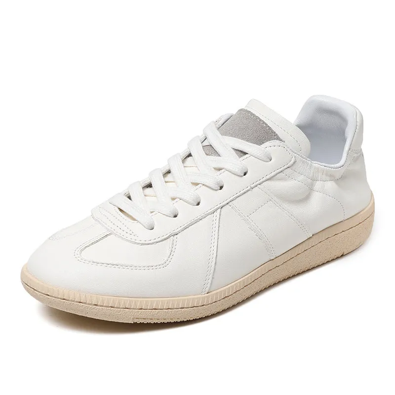 Women Fashion Soft Leather Casual Sneakers