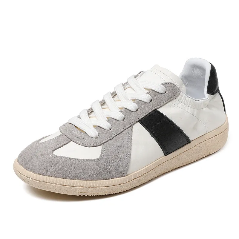 Women Fashion Soft Leather Casual Sneakers