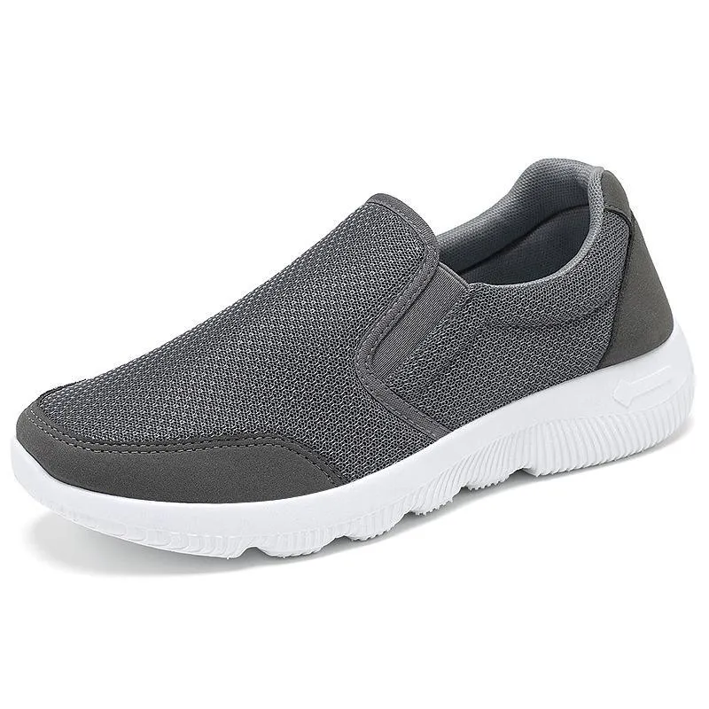 Women soft flat slip on best walking sneakers