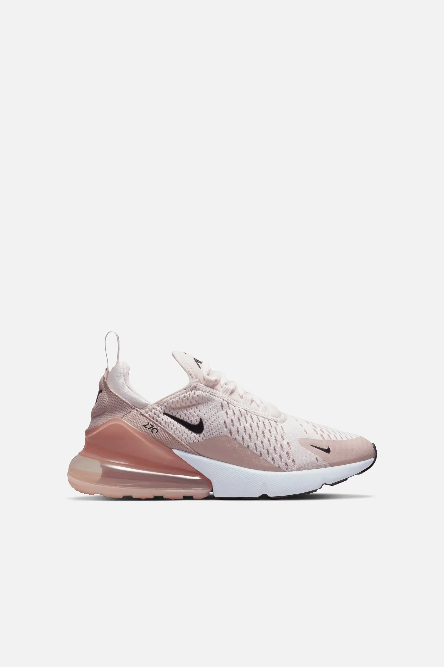 Women's Nike Air Max 270 Light Soft Pink Black AH6789-604