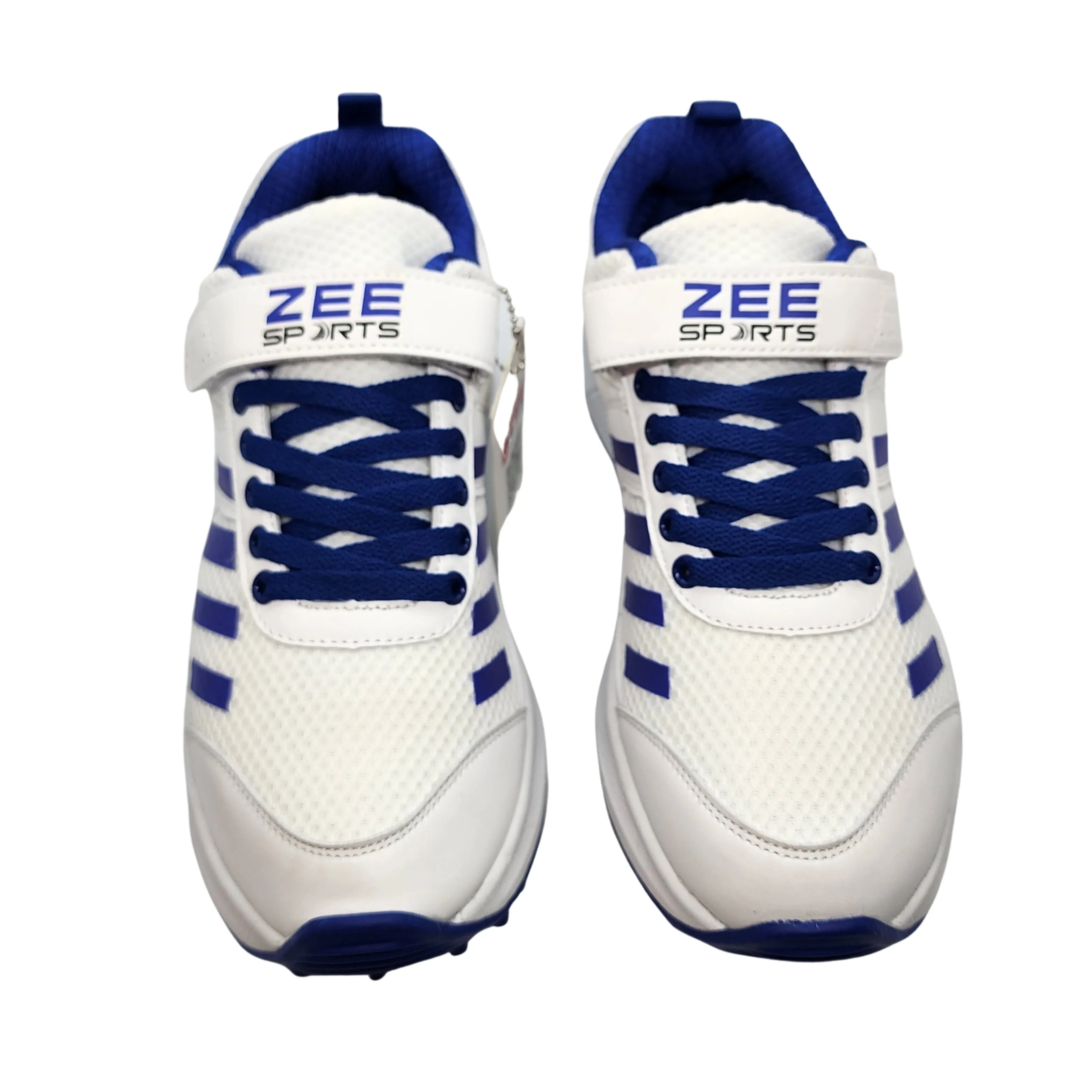 Zee Sports Cricket Shoe Allrounder Rubber Spikes W Additional Gel Non Slip Insoles